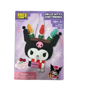 Hello Kitty Kuromi Building Set NEW Brick Craft Holiday Christmas Lights